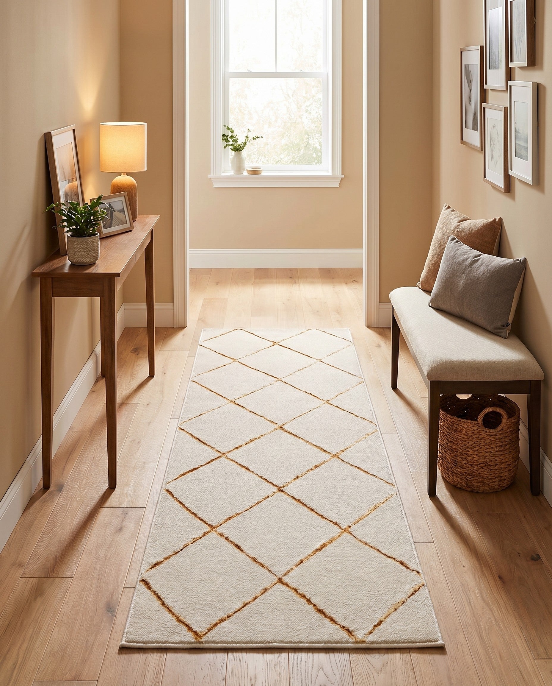 2' x 5' Vogue Geo Runner Rug
