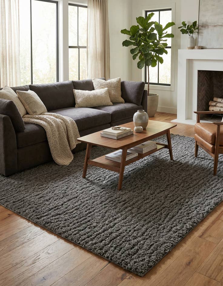 Detail image of  10' x 13' Infinity Shag Rug