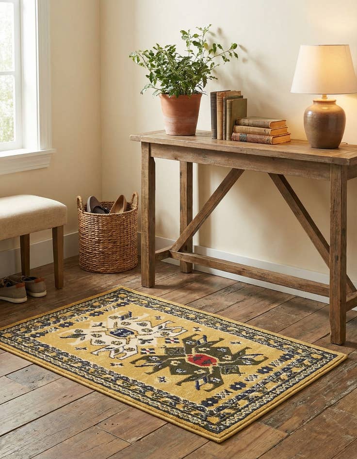 Detail image of 2' x 3' Heriz Design Rug