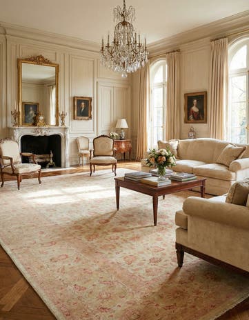 17' x 25' 2 Hand Knotted Peshawar Ziegler Oriental Rug