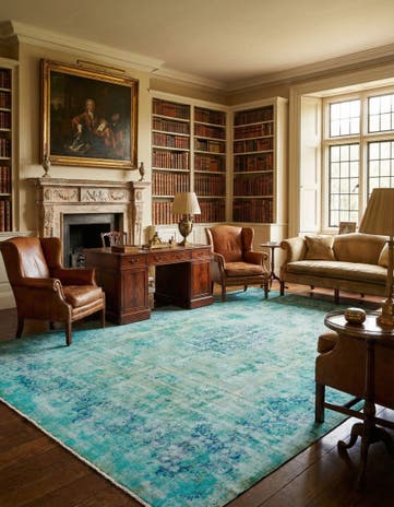 9' 10 x 12' 11 Vintage Royal Wool Rug