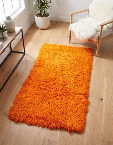 2' 7 x 4' 10 Hand Knotted Moroccan Wool Rug