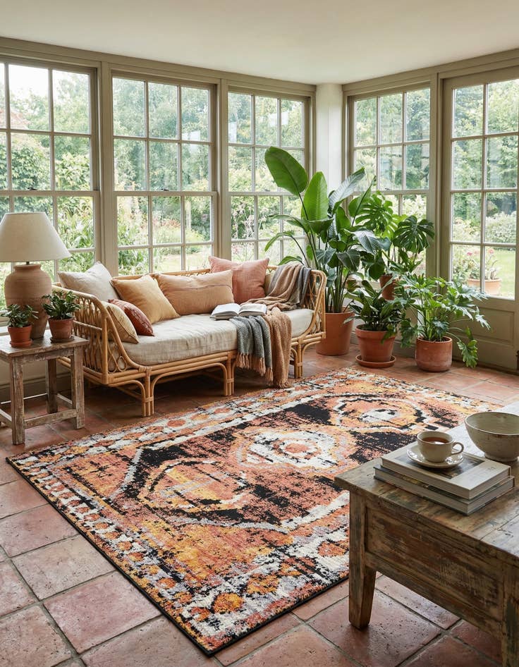 Detail image of 7' 10 x 10' Tagine Rug