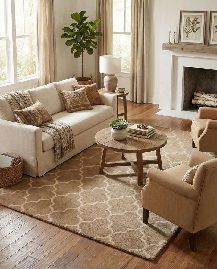 5' 1 x 8' Luna Wool Rug