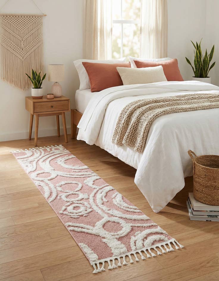 Detail image of  2' x 8' Boho Runner Rug