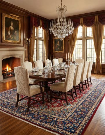 8' 1 x 11' 8 Najafabad Wool Rug