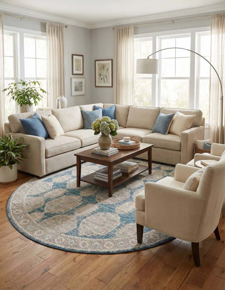 Detail image of 7' 10 x 10' 2 Lola Oval Rug