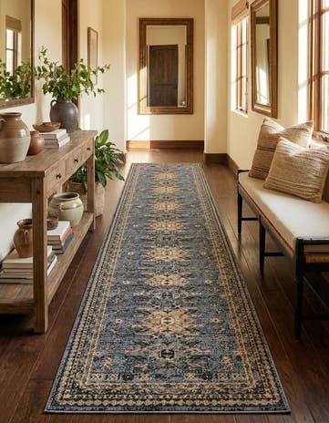 3' x 16' 5 Heris Runner Rug