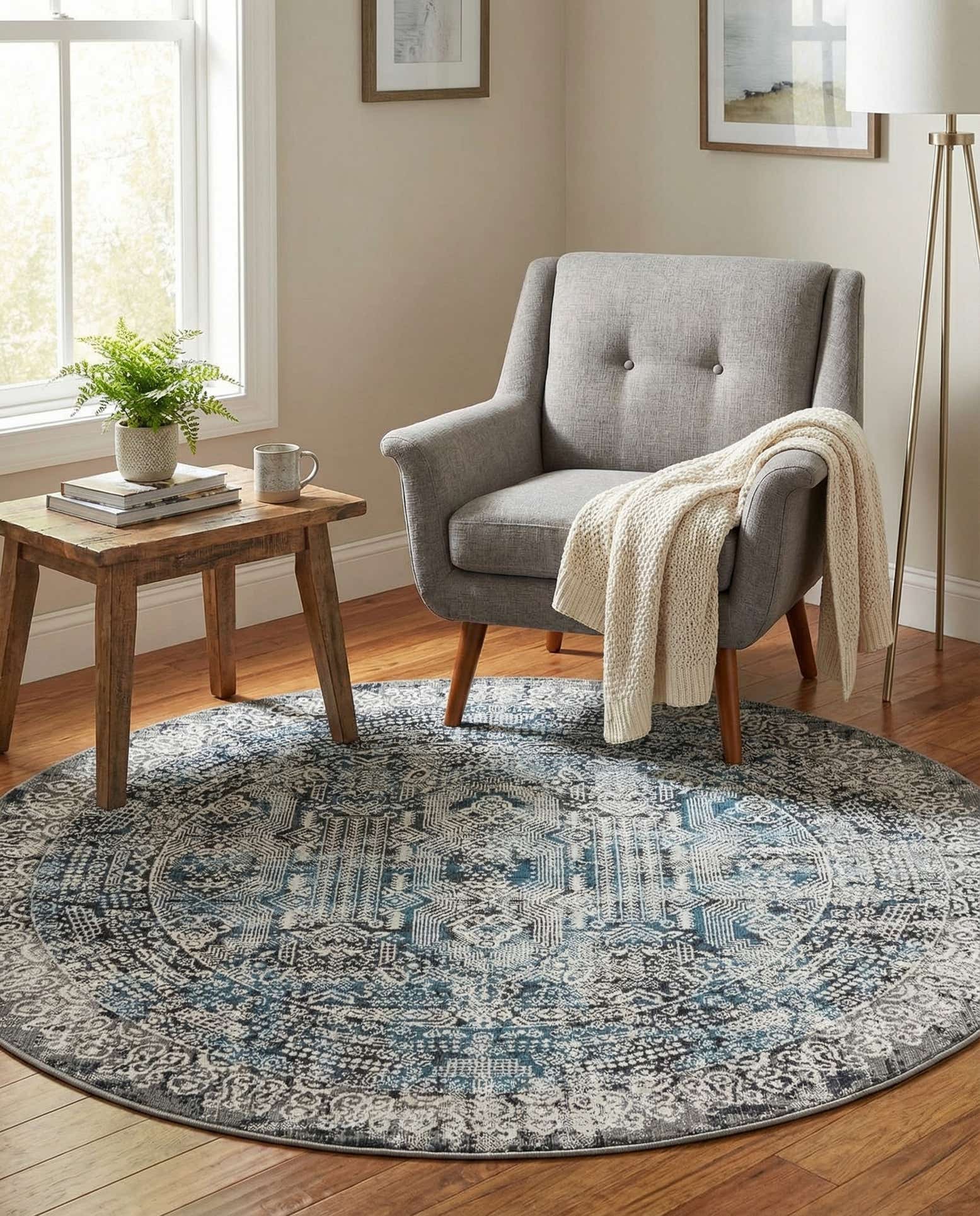 5' x 5' Aarhus Round Rug