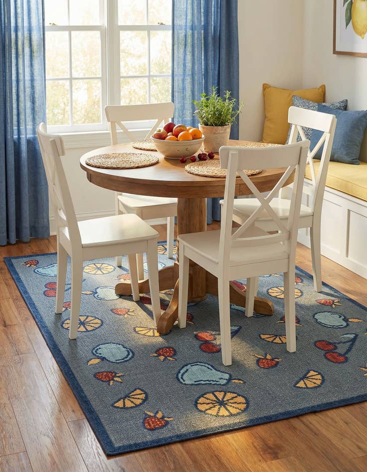 Detail image of 5' x 7' 7  Washable  Indoor / Outdoor Rug