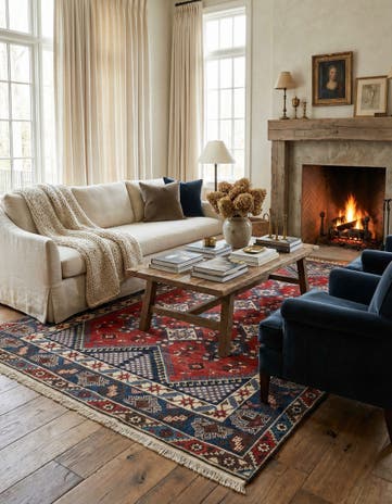6' 5 x 9' 2 Yalameh Wool Rug