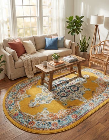 5' x 8' Parker Oval Rug