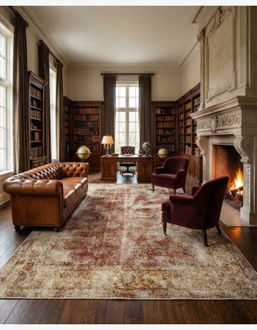 8' 1 x 10' 11 Vintage Royal Wool Rug