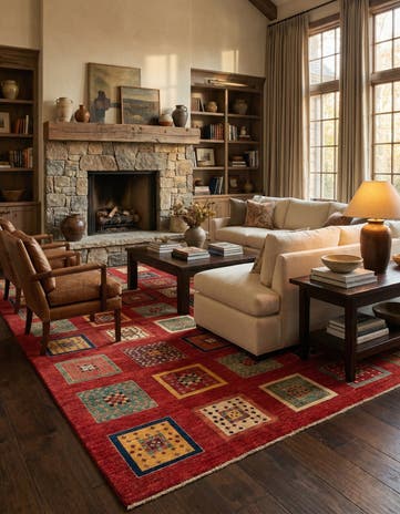 9' 6 x 12' 11 Hand Knotted Ariana Ziegler Oriental Rug