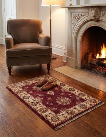 2' 2 x 3' 1 Hand Knotted Ziegler Rug