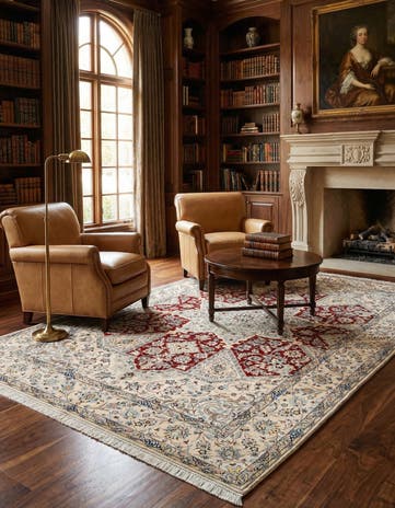 4' 9 x 7' 7 Nain Rug