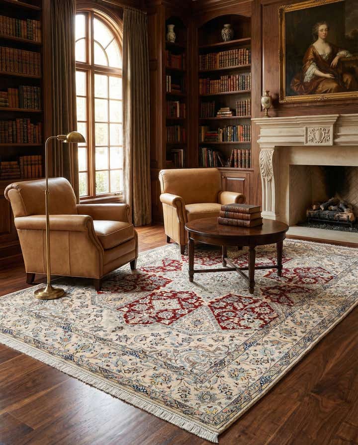 4' 9 x 7' 7 Nain Rug