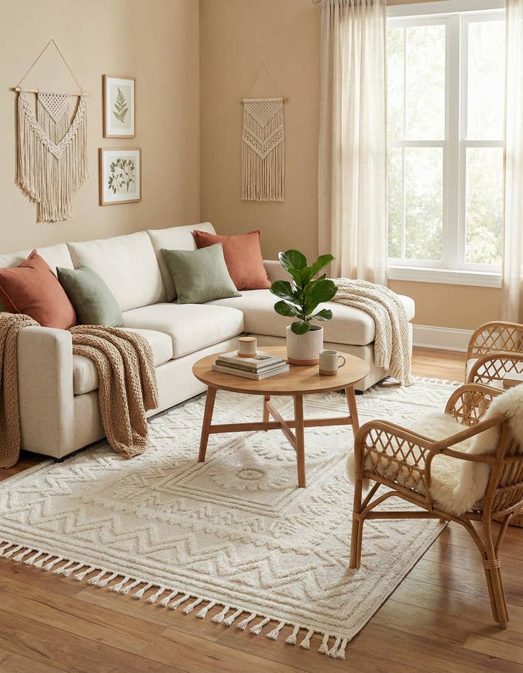 Detail image of  7' x 10' Boho Rug