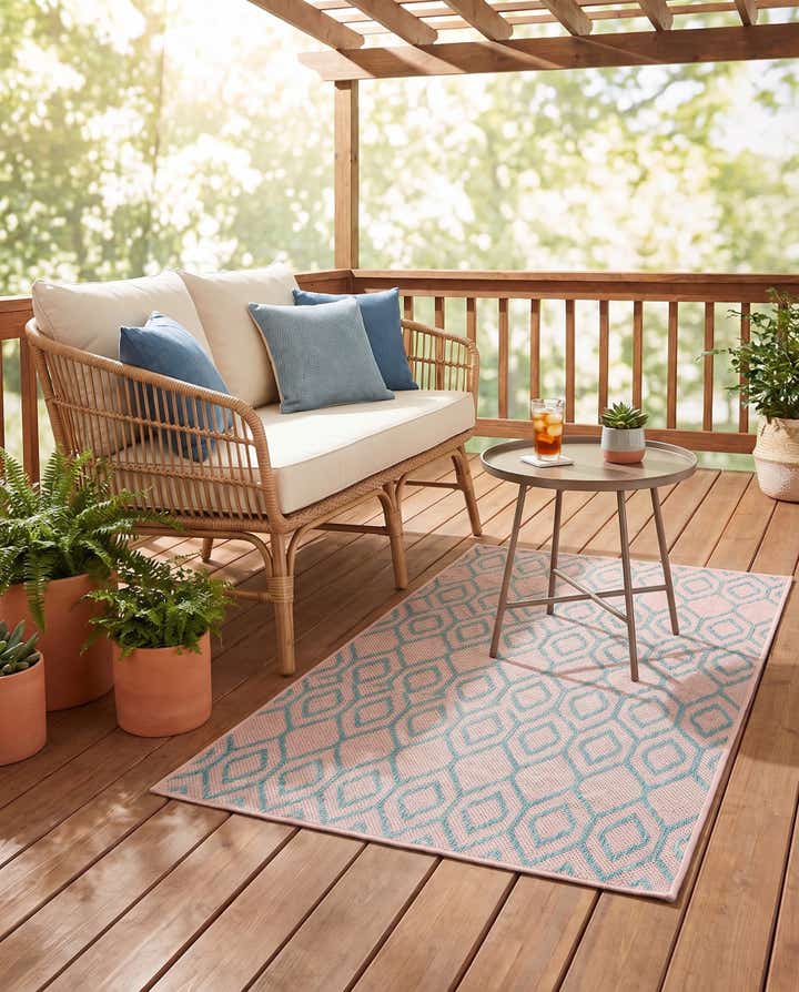 3' x 5' 3 Easy-Clean Jill Zarin Turks and Caicos Indoor / Outdoor Rug