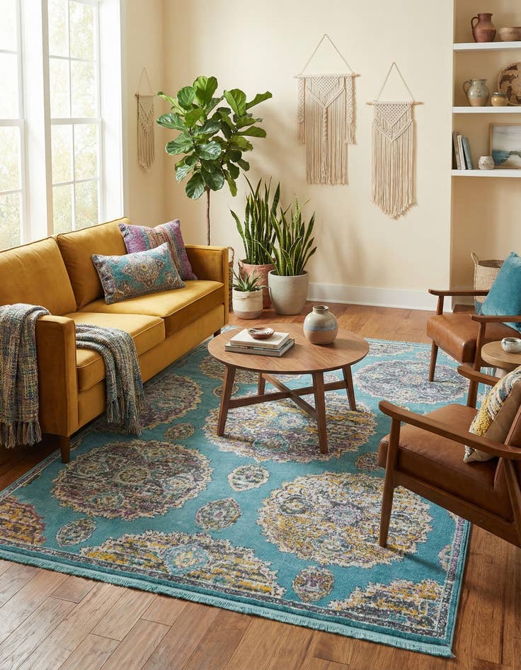 Detail image of  5' 5 x 8' Paragon Rug