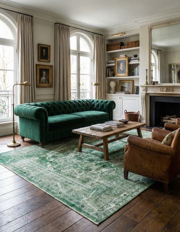 6' 3 x 9' 4 Vintage Royal Rug