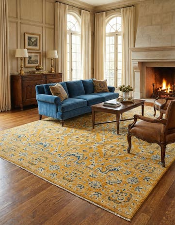 8' 3 x 9' 8 Ziegler Wool Rug