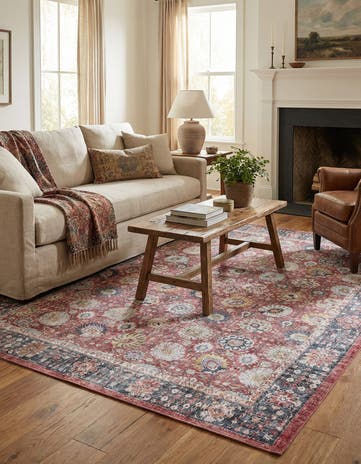 7' 10 x 10' Washable Timeless Rug