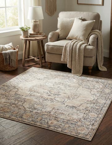 4' x 4' Oregon Square Rug
