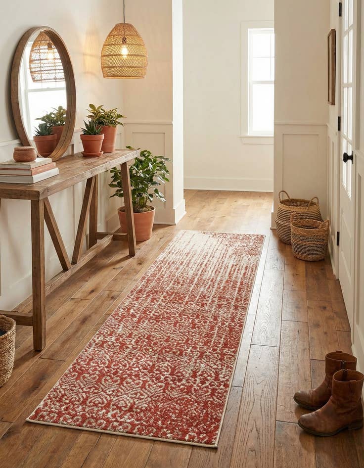 Detail image of  2' x 8' Angelica Runner Rug