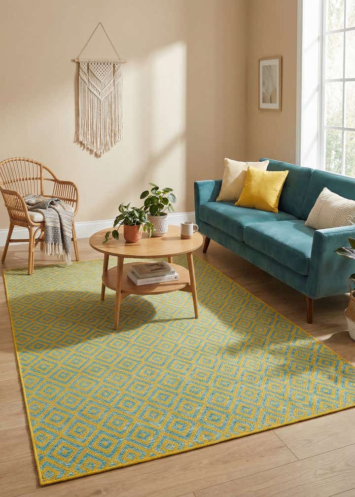 5' 3 x 8' Easy-Clean Jill Zarin Costa Rica Indoor / Outdoor Rug