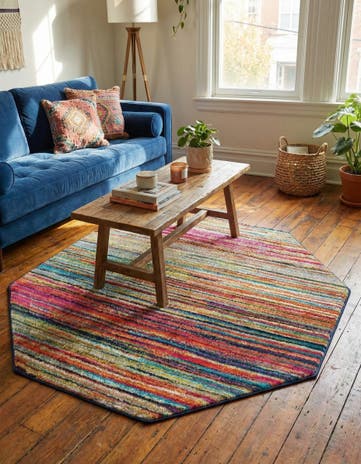 Azalea Octagon Rug