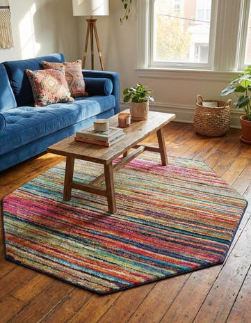 Azalea Octagon Rug