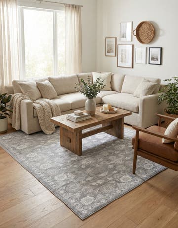 Gray Boston Rug