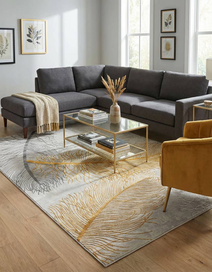 Detail image of 6' x 9' Finsbury Rug