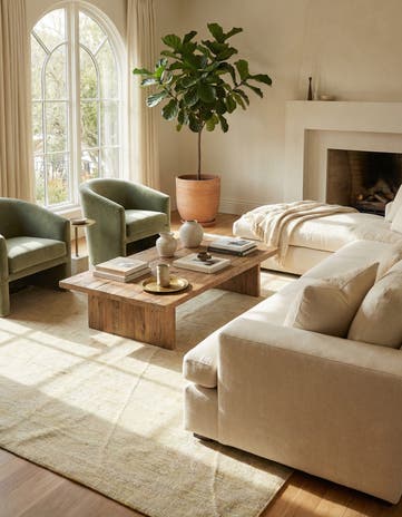 6' 4 x 9' 6 Hand Knotted Darya Wool Rug