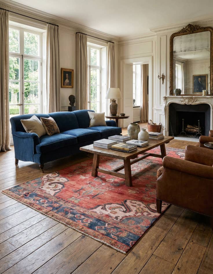 Detail image of  4' 1 x 9' 8  Hand Knotted Ultra Vintage Persian Wool Runner Rug