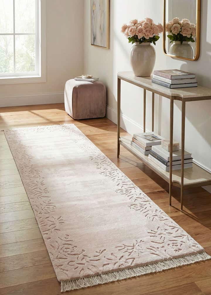 2' 7 x 9' 11 Hand Knotted Darya Wool Runner Rug