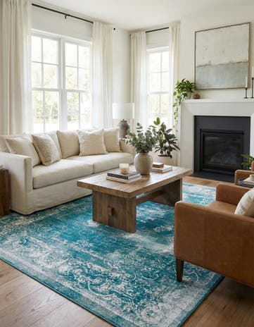 Blue Aarhus Rug