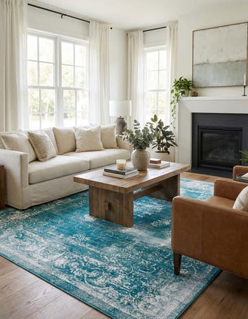 Blue Aarhus Rug