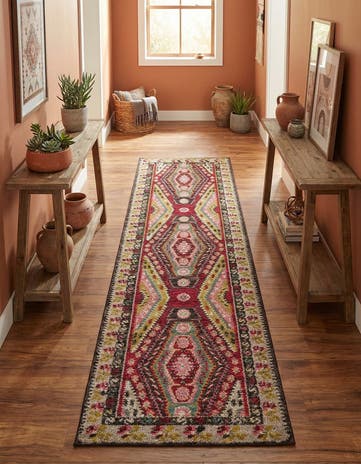2' 7 x 10' Washable Mesa Runner Rug