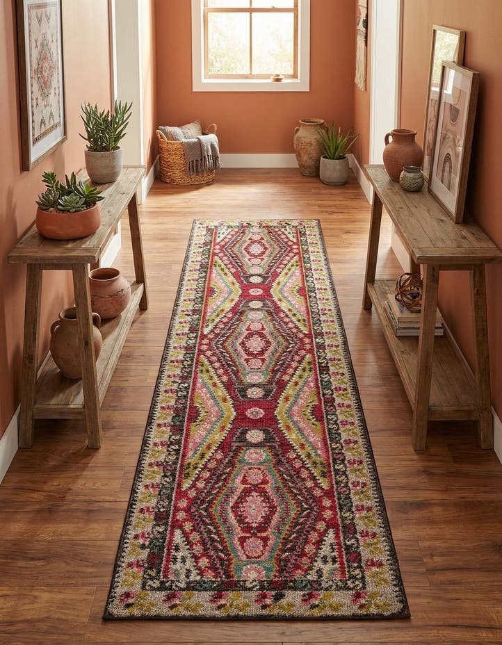 2' 7 x 10' Washable Mesa Runner Rug