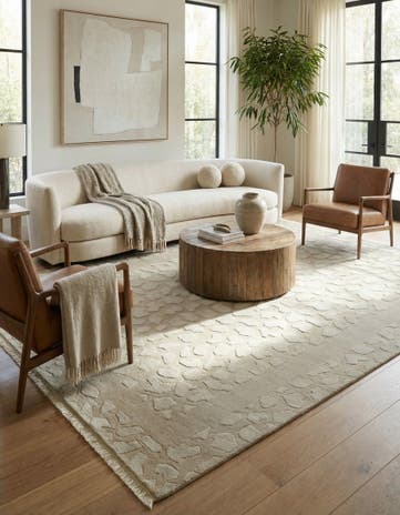 5' 8 x 7' 10 Hand Knotted Nepal Wool Rug