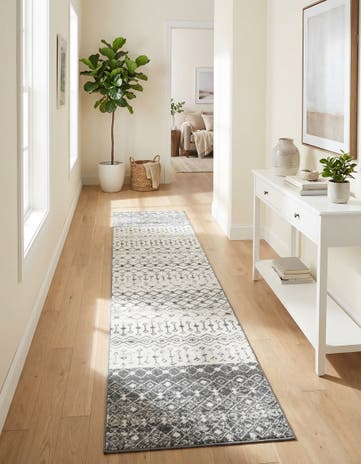 3' 3 x 16' 5 Moroccan Trellis Runner Rug