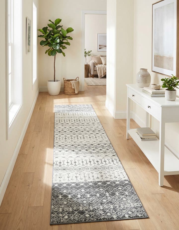 3' 3 x 16' 5 Moroccan Trellis Runner...