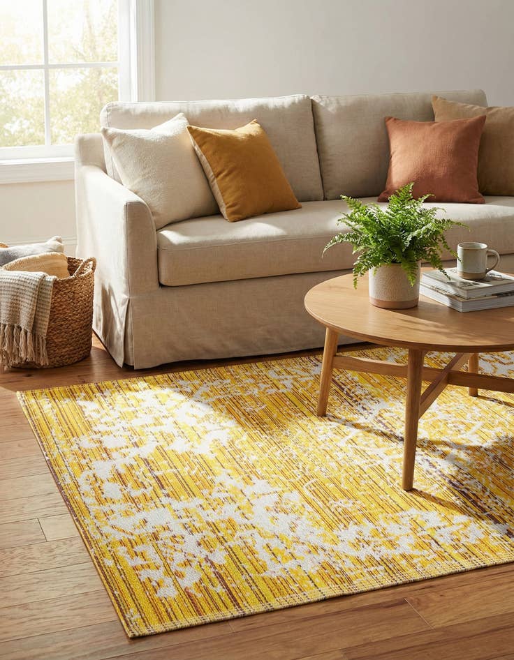 Detail image of 4' x 6' Easy-Clean Vista Breeze Indoor / Outdoor Rug