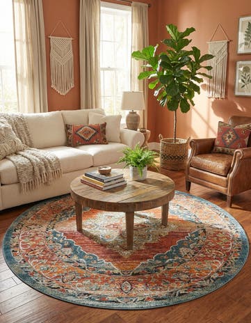 7' 10 x 7' 10 Isabella Round Rug