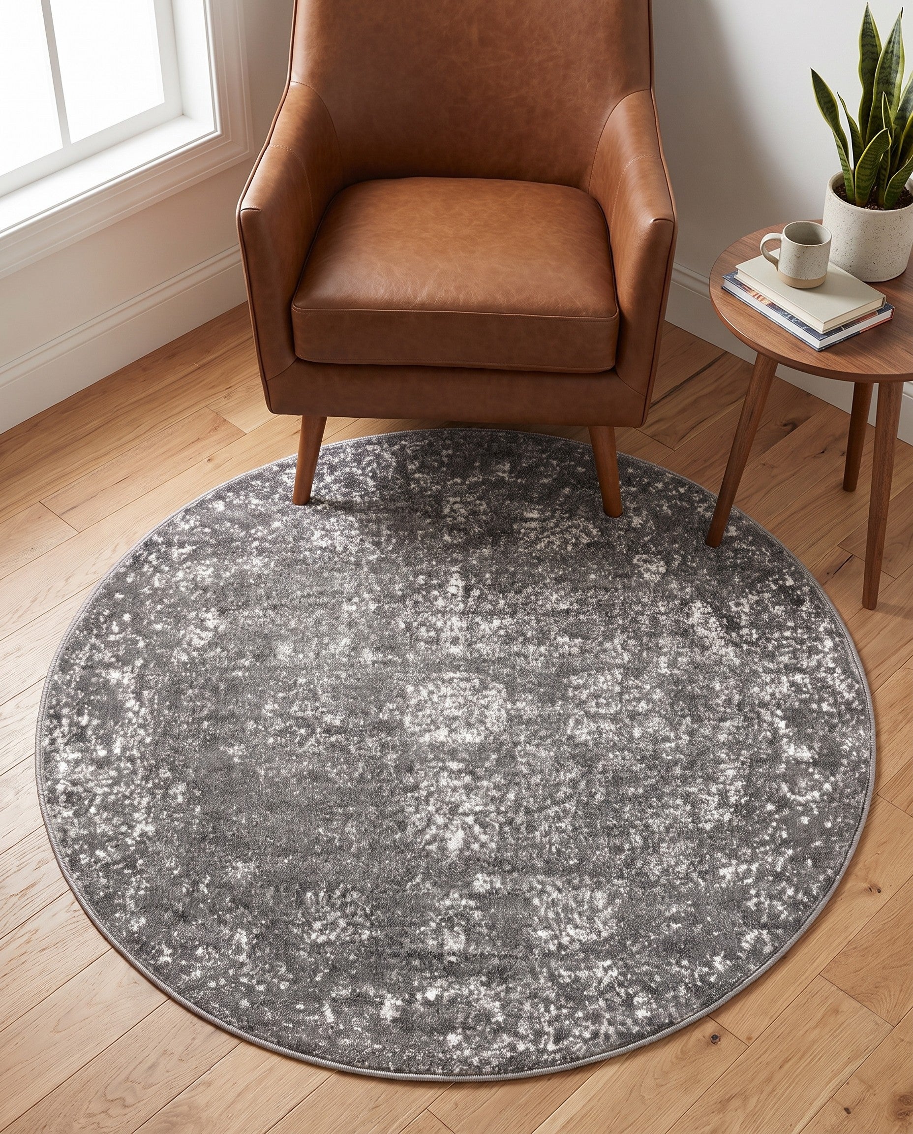 4' x 4' Monte Carlo Round Rug