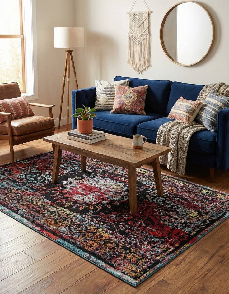 Detail image of 5' 3 x 8' Carrington Rug