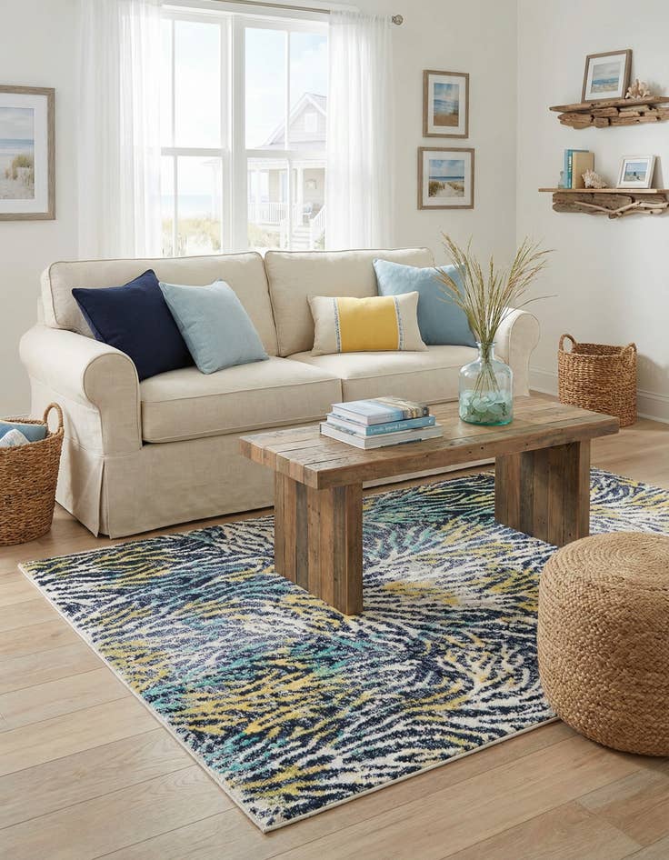 Detail image of 4' x 6' Ariel Rug