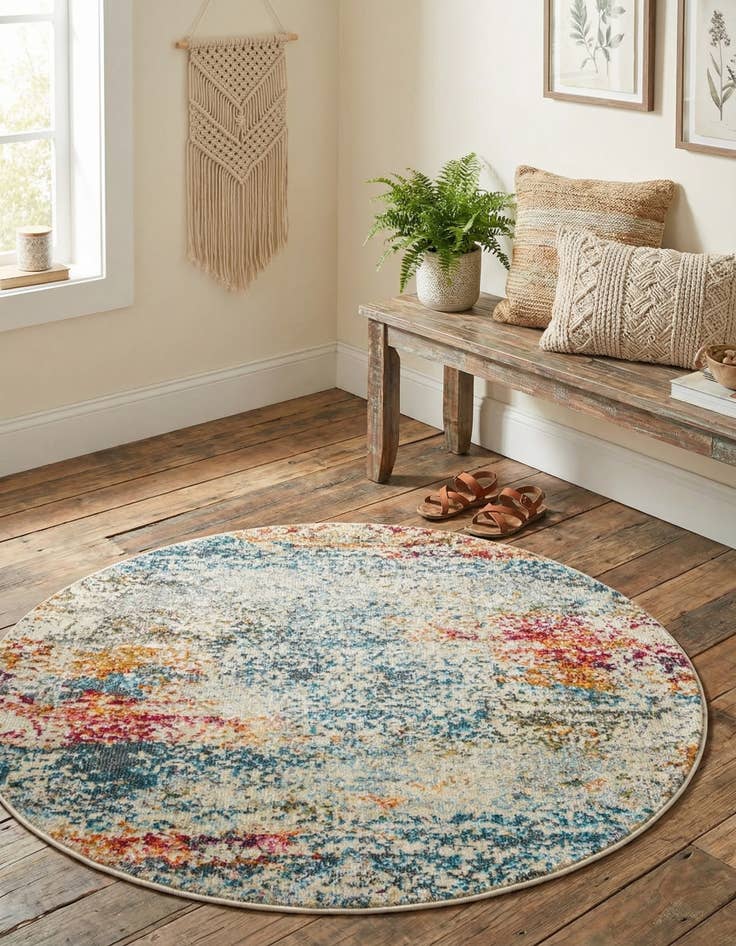 Detail image of 3' 3 x 3' 3 Havana Round Rug